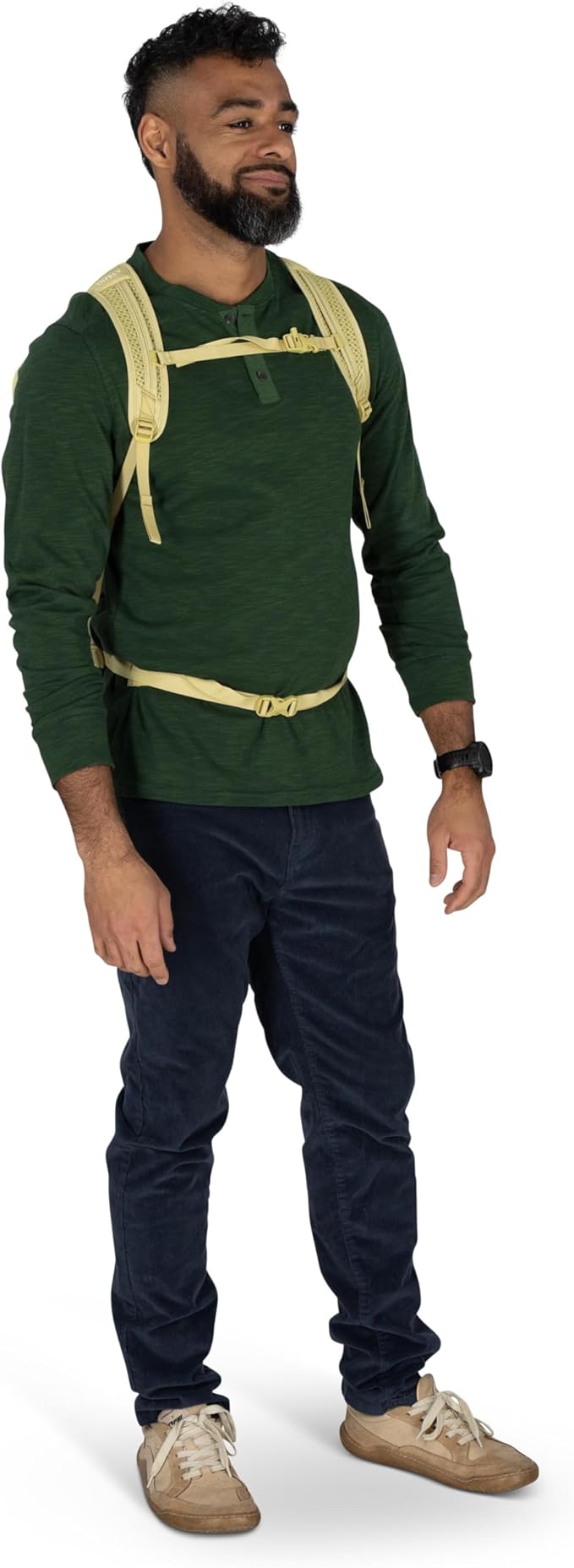 Osprey Daylite Plus Commuter Backpack - Lightweight, Everyday Pack with Laptop Sleeve and Water Bottle Pockets - Ideal for Work, School, and Travel with Versatile Storage, Daisy Print Sevres Blue