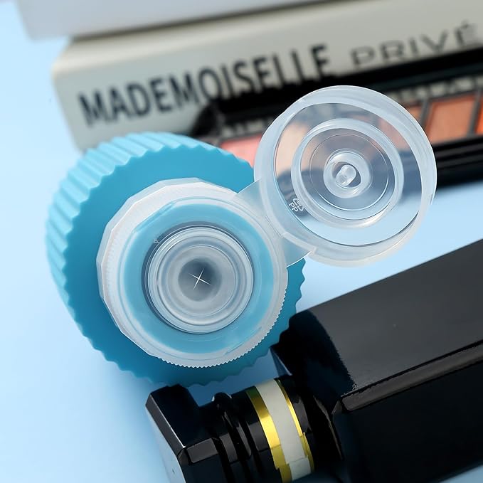 Travel Bottles for Toiletries, Large 6oz Travel Size Containers, BPA Free Leak Proof Tubs Refillable Liquid Accessories with Toiletry Bag for Cometic Shampoo and Lotion Soap (4 Pack)