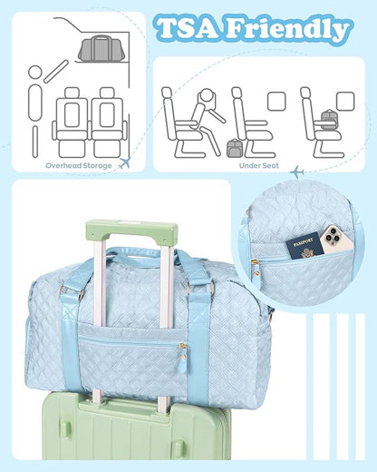 Travel Bag Women, Overnight Bag, Kids Gifts for Daughter, Teacher Appreciation Gifts, for Teens, Gift for Friend Sister Women Gifts