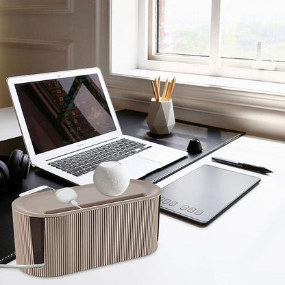 Cable Storage Box | Cable Management Case Socket Organizer - Management Box Organizer for Living Room Bedroom Meeting Room