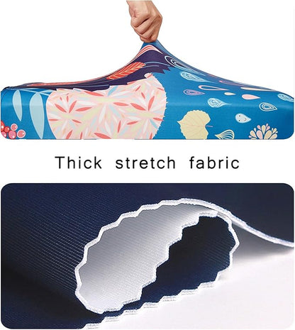 WUJIAONIAO Travel Luggage Cover Baggage Suitcase Cover Protector Skins 18-32 Inch (rainy season, M (for 22-24 inch luggage))