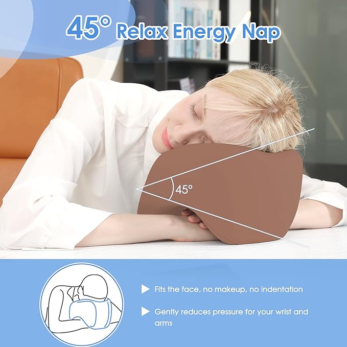 jiaao Neck Pillow Airplane, Ergonomic Memory Foam Travel Pillows for Long Flights, 3D Eye Masks, Ear Plugs and Portable Drawstring Bag, Napping Pillow for Home, Sleep Rest, Family and Travel Use