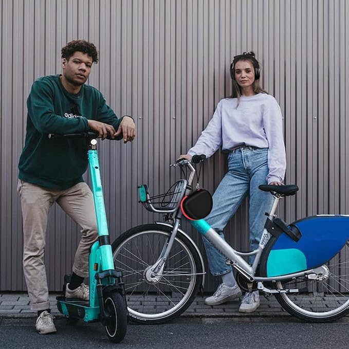 Headphone Case for Skullcandy Crusher/Hesh/Evo Wireless Over-Ear Bluetooth Earphones, for Beats Studio Pro/ 3/Solo 4/3/2 Headphones and More Noise Cancelling Foldable Headset - Hard Box Only - Black