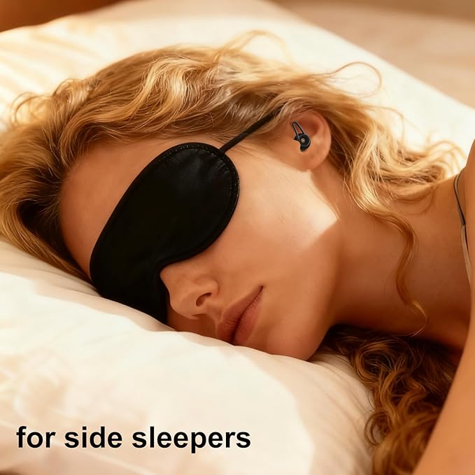 52dB Ear Sleep Plugs NEW MODEL Comfortable for side sleepers. Soft, Skin-friendly, Washable, and Durable. 1 storage case,4 pairs (S1/M2/L1) Ideal For Sleep Travel Study Shift Work