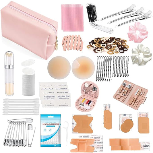 Women's Wedding Emergency Kit Essential Items for Brides Team Bride All in One Travel Kit Personal Care Women's Travel Set