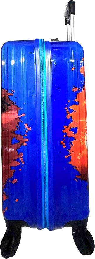 Fast Forward Kids Licensed Hard-Side 21” Spinner Luggage Lightweight Carry-On Suitcase (Captain America)