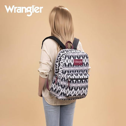 Montana West Wrangler Lightweight Backpack for Women Water Resistant 800D Casual Daypack for College, Commute, Travel & Gym