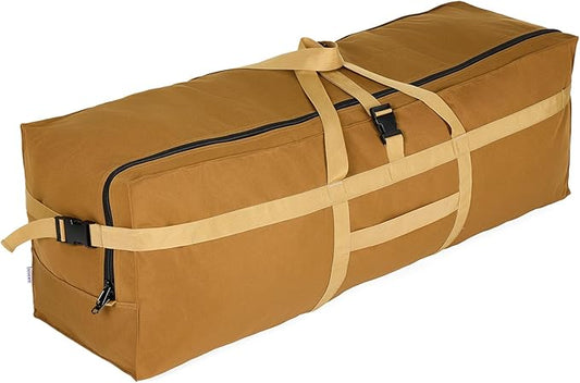 Arxus Large Duffel Bag, Waterproof Carry on Weekend Overnight Storage Bag over Luggage for Airline, Travel, Camping, Moving