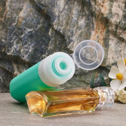 INSFIT 23 Pack Travel Bottles for Toiletries, TSA Approved Silicone Travel Size Toiletries with Toiletry Bag, BPA Free Leak Proof Refillable Travel Essentials for Liquids Shampoo Conditioner Lotion