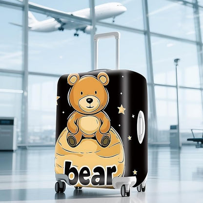 ANNA QUEEN Travel Luggage Cover Suitcase Protector Suitcase Cover Anti-Scratch,Stretchable Bag Cover Washable Durable Polyester