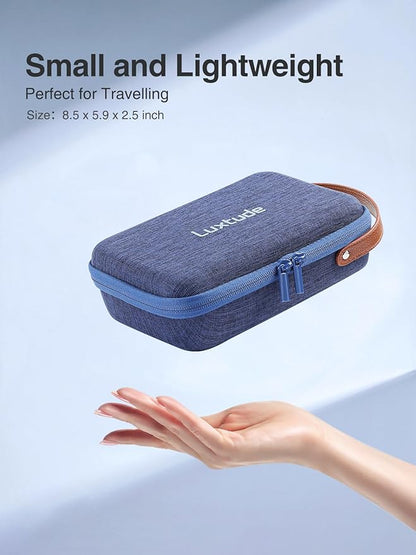 Luxtude Electronics Organizer Travel Case, Tech Organizers Travel Case, Hard Charger Organizers, Portable Cable Organizer, Travel Essentials for Charger/Mouse/Cash/Card/Pen, Tech Gifts