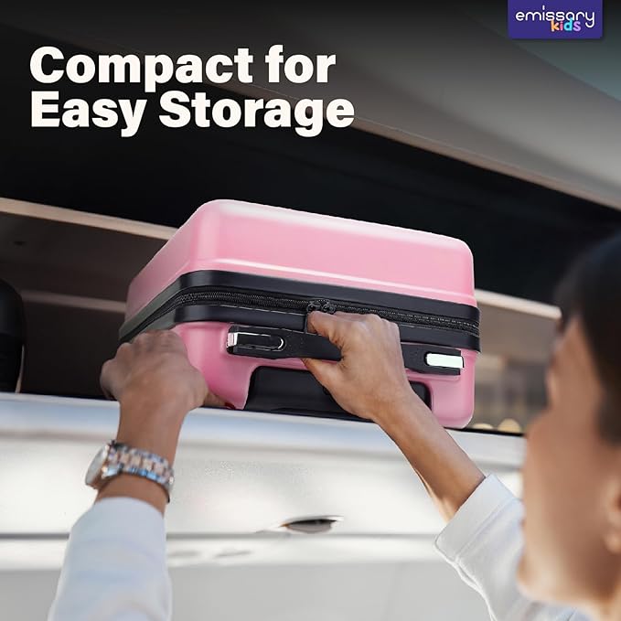 emissary Kids Luggage Sets For Girls, Unicorn Kid's Suitcase Set with Backpack, Childrens Luggage Set For Girls, Kids Carry on Suitcases Toddler Suitcase