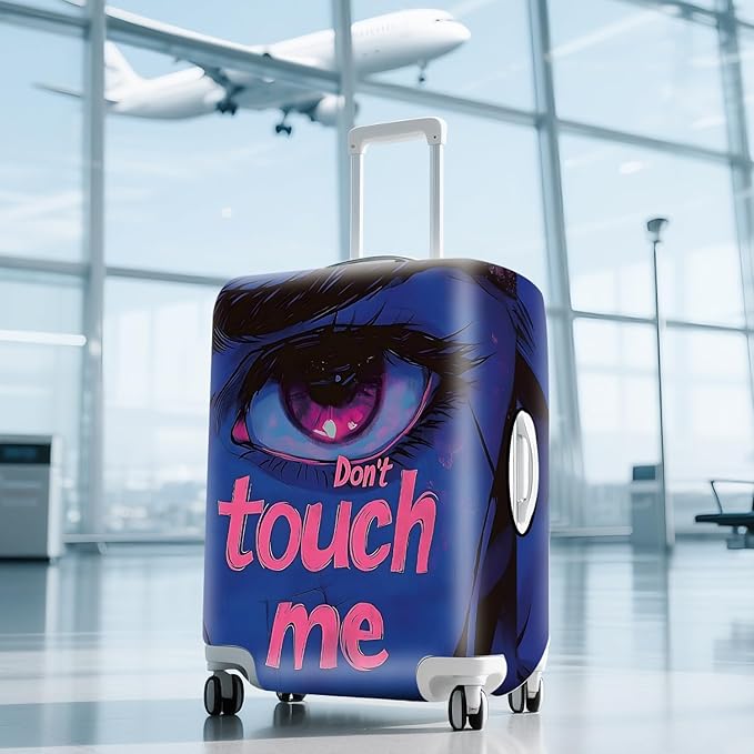 ANNA QUEEN Travel Luggage Cover Suitcase Protector Suitcase Cover Anti-Scratch,Stretchable Bag Cover Washable Durable Polyester