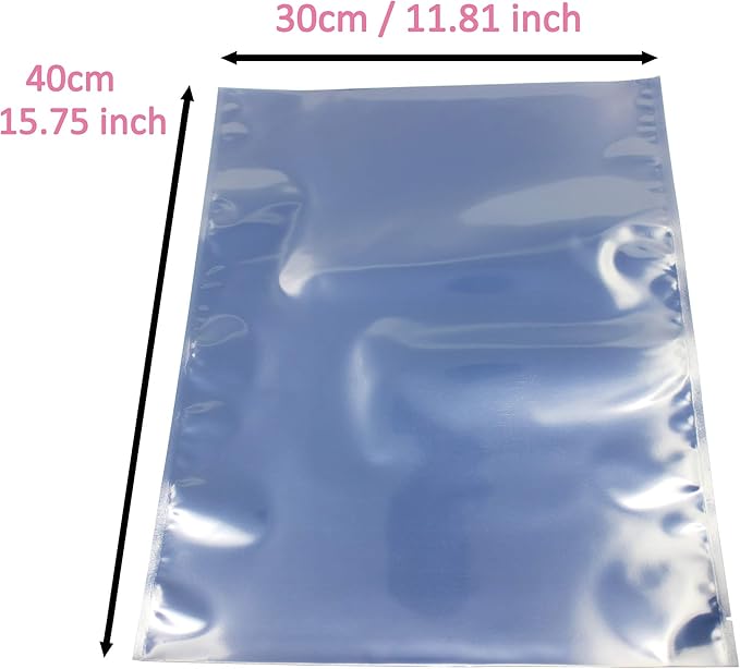 Open Top Antistatic Bag for ATX Motherboard Graphics Card GPU Electronics Anti Static Ziplock ESD Shielding Bags, 50 Pcs 12x16inch with Anti-Static Label…