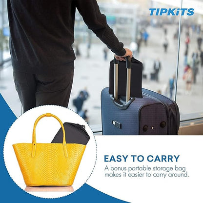 Airplane Foot Hammock Made with Premium Memory Foam, Portable Foot Rest with Comfortable No Clashing Base, Foot Sling Travel Essentials to Reduce Swelling and Soreness, Gifts for Travelers