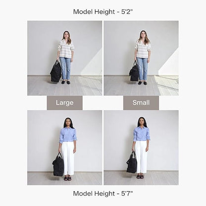 Lo & Sons Catalina Deluxe Weekender - Recycled Poly Large Capacity (49L) Travel Duffel With Shoe Compartment, Luggage Sleeve, Padded Strap | Versatile Durable Bag For Women, Men for Weekend, Carry On