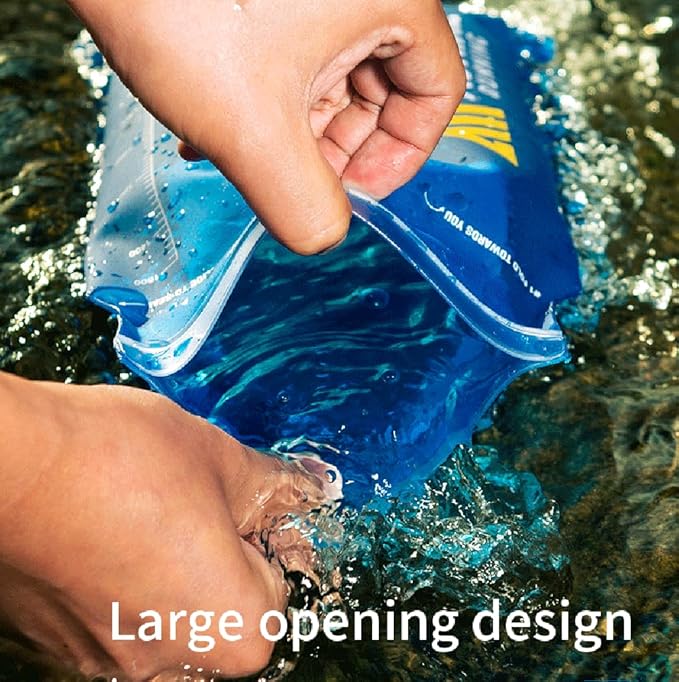 AONIJIE Hydration Bladder 3L Water Reservoir, Leakproof Water Storage Bladder Bag, BPA Free, Large Opening, for Hiking Camping Running