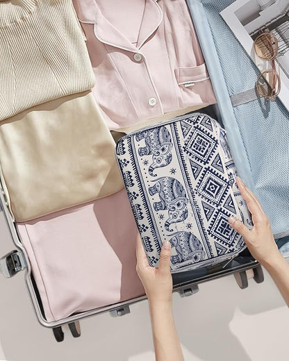 Narwey Small Hanging Travel Toiletry Bag for Women, Travel Bag for Toiletries, Makeup Bag Organizer Cosmetic Bags Make Up Bags for Girls