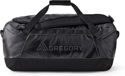 Gregory Alpaca 60L Water-Resistant Adventure Travel/Gear Organization Duffel Bag with Packing Cube Included, Obsidian Black