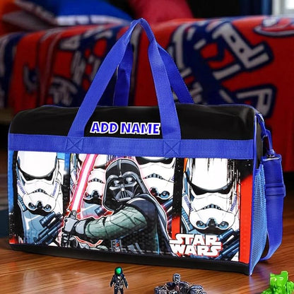 Personalized Licensed Kids Duffel Bag - SW Darth Vader