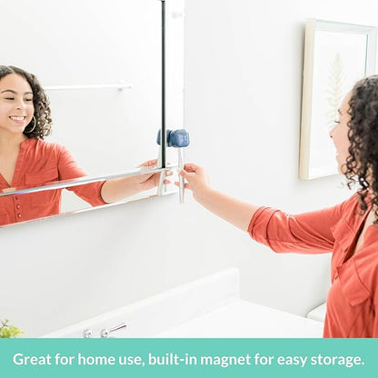 Bril UV-C Toothbrush Sanitizer, Portable Cleaner, Travel Cover, Magnetic Holder, and Rechargeable Case for Any Size Toothbrush, Multi-Pack