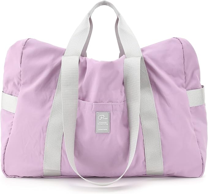 VanFn Foldable Travel Duffel Bag, Sports Duffels Gym Bag, Rainproof Nylon Totes, Sports Shoulder Handbag, Lightweight Duffle Bags For Women & Men, Outdoor Weekend Bag, P.Travel Series