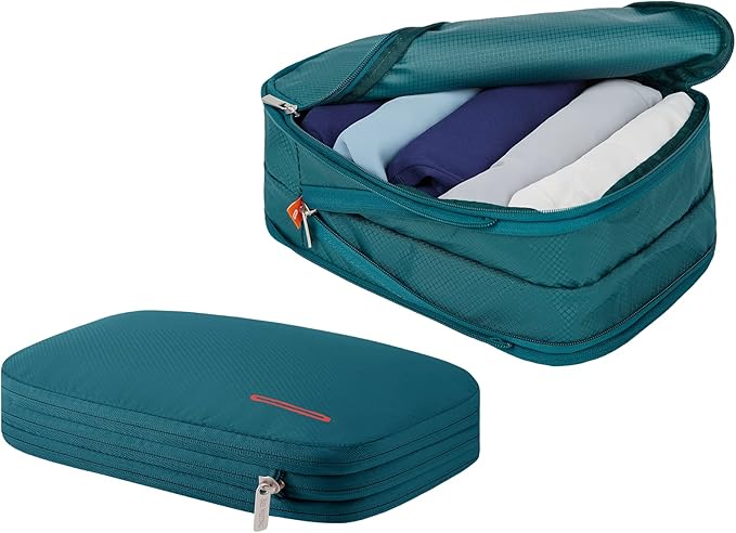 Bee Nesting Waterproof Compression Packing Cubes,Travel Packing organizers for Carry on Luggage,Backpacking, Suitcases