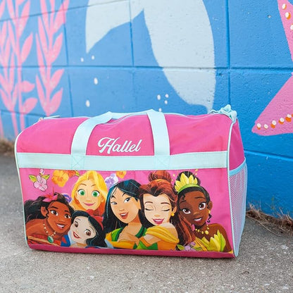 Personalized Licensed Kids Duffel Bag - Disney Princess