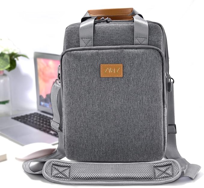 ZINZ 79 inch Shoulder Strap, Extra-thick Fixed Cushion Pad and Dual Clasps Universal Replacement Strap with Metal Swivel Hooks for Laptop Bags, Luggage Bags, Camera, Crossbody (200cm,Gray)