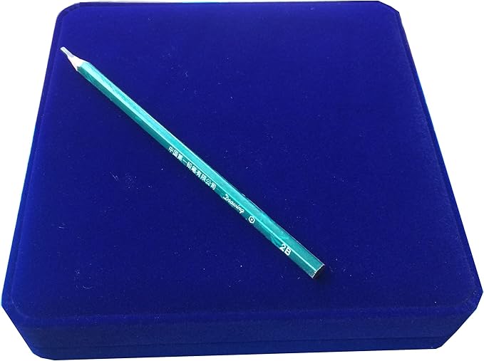 Jewelry Set Velvet Box Necklace Earring Ring Necklace Bracelet Gift Display Case Wedding Jewelry Storage Holder (Royal Blue for Pearl Necklace)