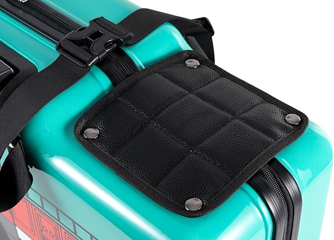 Younglingz LIL FLYER GO Version 2 Ride On Suitcase for Kids | Carry On Luggage with Toddler Seat, Foldable Handlebars, Pedals, and Removable Wheels | Holds up to 80 lbs | FIRETRUCK | Ages 2-6