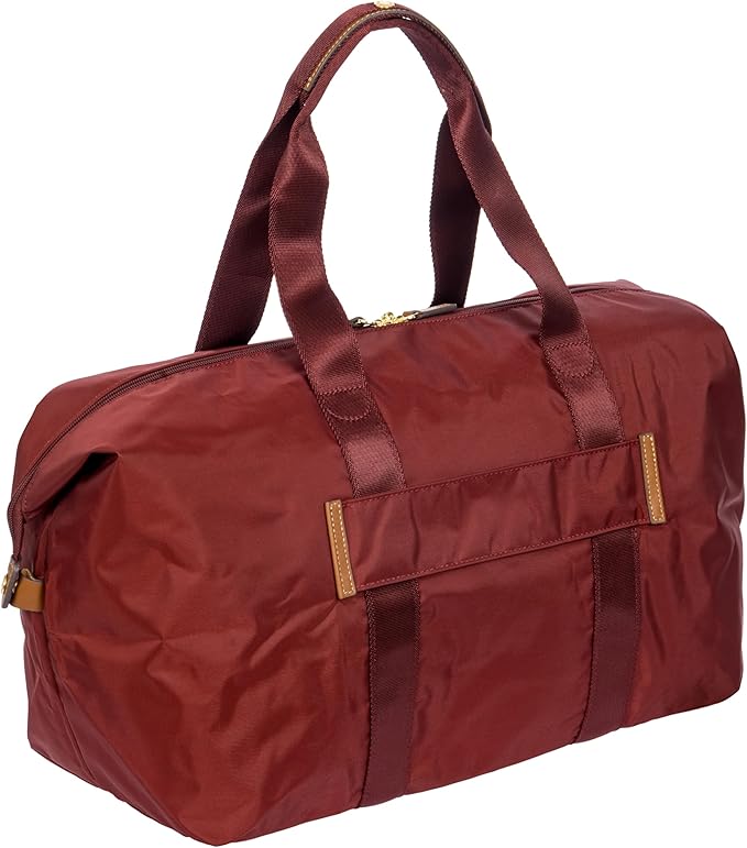 Bric's X-Collection Recycled fabric holdall medio 2in1 foldable - Bordeaux