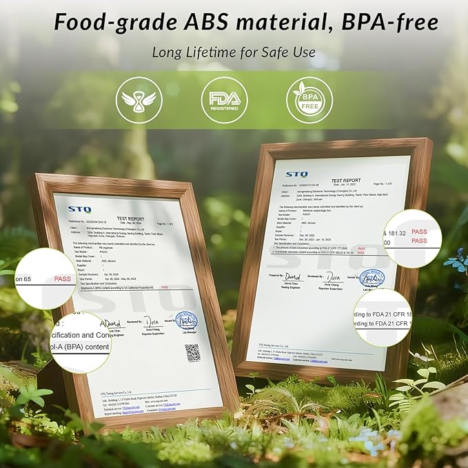 Weekly Pill Organizer Magnetic, Removable Pill Box 7 Day 1 Time a Day, Large Travel Pill Case, Week Once Daily Medication Dispenser, Medicine Container Holder for Supplement, Vitamin, Black