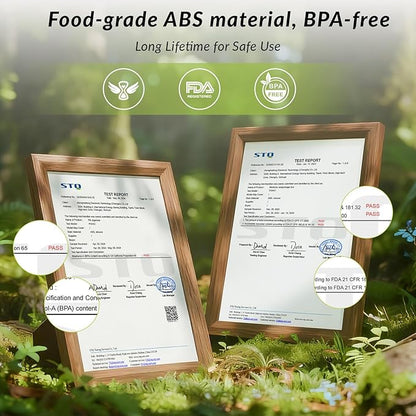 Weekly Pill Organizer Magnetic, Removable Pill Box 7 Day 1 Time a Day, Large Travel Pill Case, Week Once Daily Medication Dispenser, Medicine Container Holder for Supplement, Vitamin, Black