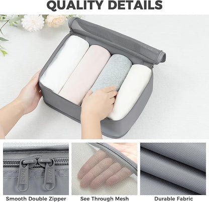 BAGAIL 9 Set Packing Cubes Luggage Packing Organizers for Travel Accessories