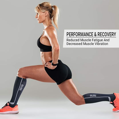 Thirty48 Elite Compression Socks Women & Men Graduated 20-30mmHg for Running, Athletic, Flight Sock - Performance & Recovery