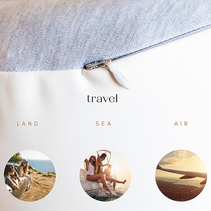 Lagano Softest Luxury Travel Pillow - Adjustable Easy to Clean Memory Foam Travel Neck Pillow - Ergonomic Airplane Travel Pillow - Best Airplane and Office Cervical Support Pillow