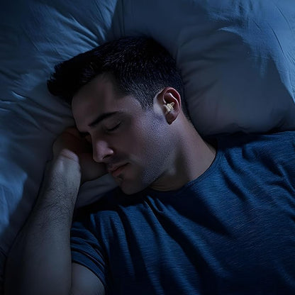 Eargasm All-Nighters Earplugs Standard - Noise Reducing Night-Time Ear-Plugs for Sleeping, Studying, Blocking Snoring - Perfect for Reducing Noise While Sleeping, Enhancing Focus While Studying & More