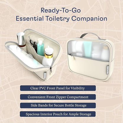 Shacke Premium 8 Packing Cubes Set - Lightweight Mesh Travel Luggage Organizers with Laundry Bag, 8-Piece Suitcase Storage System (Sand)