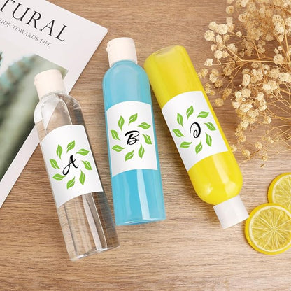 40 Pack 7 oz Plastic Bottles with Caps, Clear Flip Top Empty Bottles, Cosmetic Containers for Lotion and Shampoo, Travel-Friendly Bottles, BPA-Free for Liquids and Personal Care?200ml