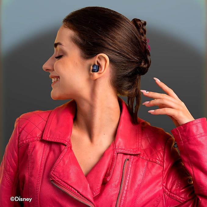 Disney Lilo and Stitch Bluetooth Earbuds w/Charging Case- Wireless Headphones w/Built-in Mic+ Up to 30 Hrs Playtime- Lilo and Stitch Gifts for Girls,Boys,Women,Men,All Fans of Lilo and Stitch Stuff