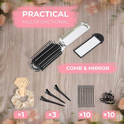 Bridal Emergency Kit for Wedding Day, Wedding Essentials Survival Set for Team Bride, Must-Have 30+ Essentials Travel Kit with Makeup Bag