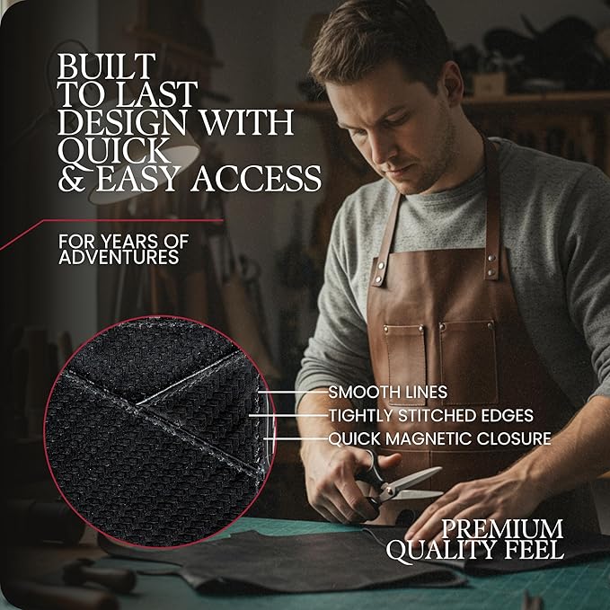 BULL GUARD Trifold RFID Blocking Front Pocket Wallet for Men, Secured Card Slots & Coin Pocket with Magnetic Closure, Durable & Modern Leather Design in Carbon Black Ridge