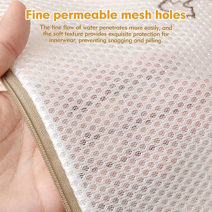 6-Piece Bag/Double-layer thickened mesh laundry bag/Essential items at home/Exquisite laundry bags suitable for clothes, trousers, socks and underwear