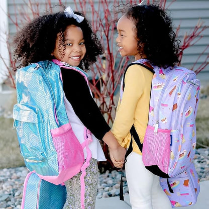 Wildkin 15-inch Kids Backpack – Durable, Padded, Adjustable for School & Travel - Sweet Dreams