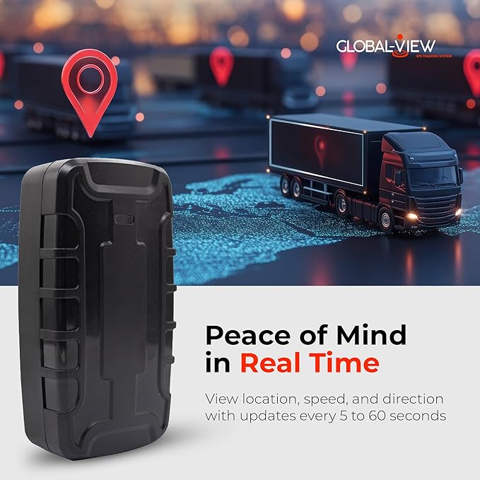 Hidden Magnetic GPS Tracker (USA Tech) – Up to 6-Month Battery, Real-Time Tracking, Geofence & Speed Alerts, Subscription Required