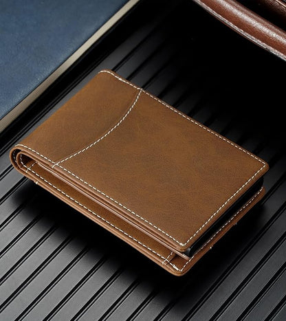 furid Airtag Wallet For Men - Smart Apple Air Tag Wallet with Airtag Holder, Rfid Pop Up Slim Minimalist Wallets,Gifts Boxed