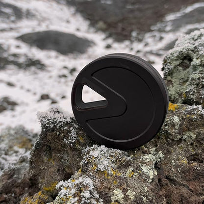 Travel RX Pill Case by Type Two Labs – Weekly 7 Day Pill Box, Compact Magnetic Pill Organizer for Purses or Pockets, Rugged Daily Caddy Holds Vitamins, Supplements, Medication. (Stealthy Black)