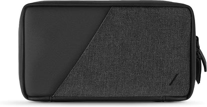 Native Union Stow Organizer – Premium Travel Tech Kit Crafted with Durable Canvas – Keep Essentials Organized with Flexible Storage & Quick-Access Pocket for Cables, Chargers, SIM Cards & More (Slate)