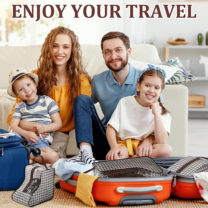 6 Pack Boot Storage, Portable Shoe Bags for Storage, Waterproof & Dustproof Boot Bags for Cowboy Boots, Shoe Cover Protector Bag with Zipper for Travel and Daily Use